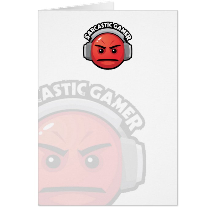 Any Occasion   Sarcastic Gamer Greeting Cards