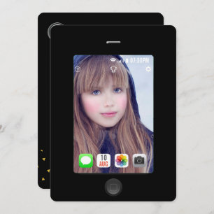 Any occasion Selfie Party add photo invitation