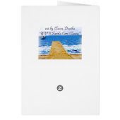 Any Occasions,Ocean pathway_ Cards (Back)