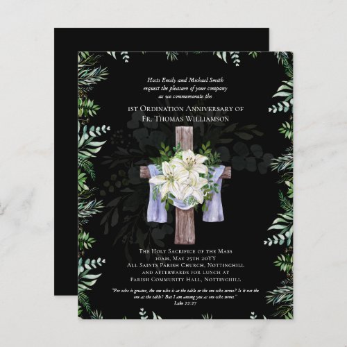 ANY Ordination Anniversary Invitation Lilys