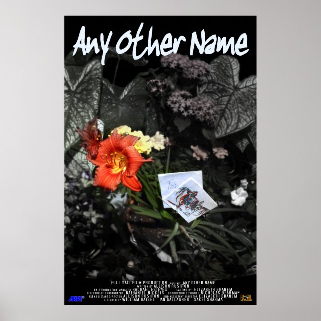 Any Other Name Poster (Front)