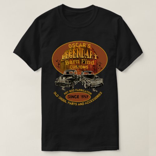 Any Person Company Legendary Barn Find Customs _ T_Shirt