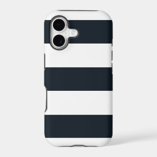 Any Phone Case Striped White & Black