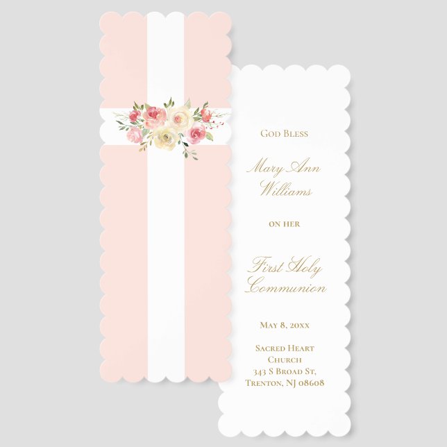 any religious celebration remembrance bookmarks (Front & Back)