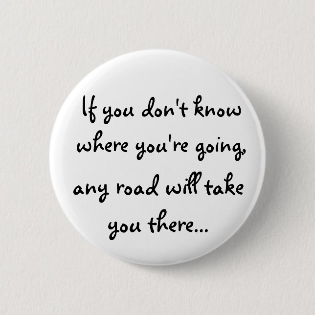 Any Road-button Pinback Button (Front)