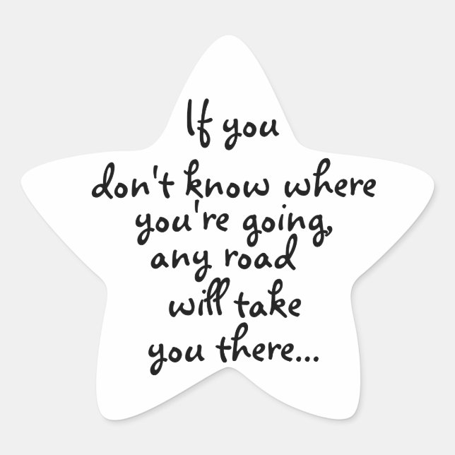 Any Road-star sticker (Front)