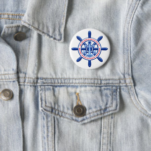 Any Sea Port, City, Country Customizable, Travel Button