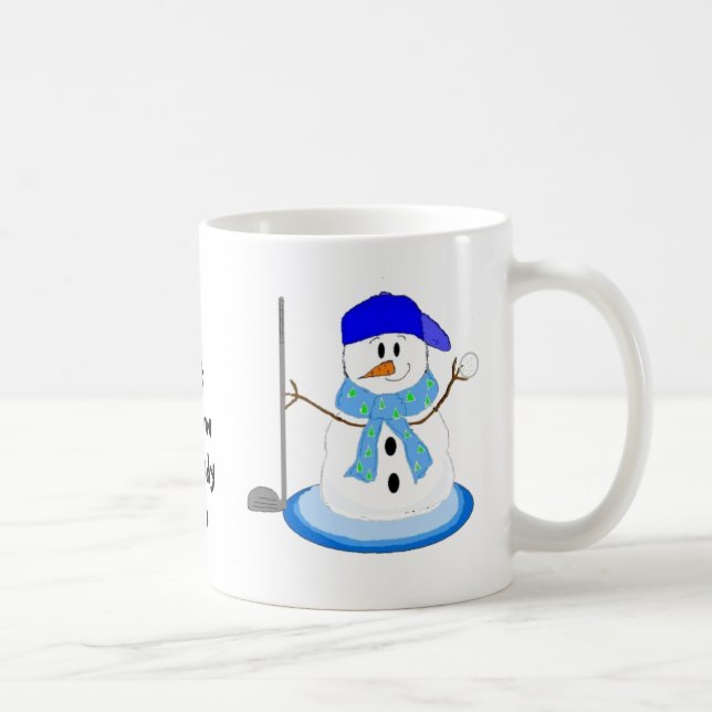 Any Season Golf Is On Coffee Mug (Right)