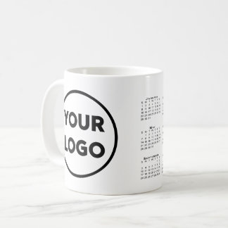 Any Shape Business Company Logo 2023 Calendar Coffee Mug