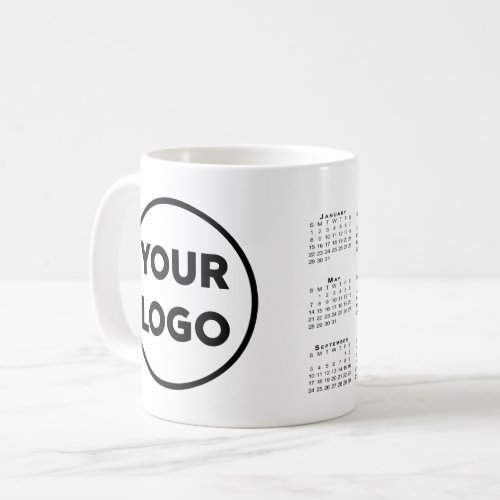 Any Shape Business Company Logo 2023 Calendar Coffee Mug
