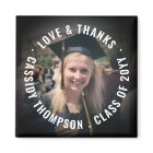 Any Text Graduation Thank You Photo Party Favor
