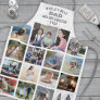 Any Text Photo Collage Best Dad Gray White Grill Apron