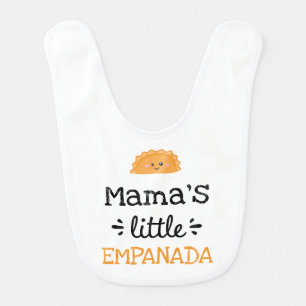  [Any Text's] Little Empanada Baby Bib