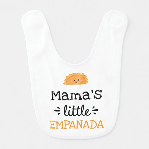  Any Texts Little Empanada Baby Bib