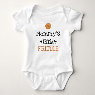 [Any Text's] Little Fritule Cute Baby Bodysuit