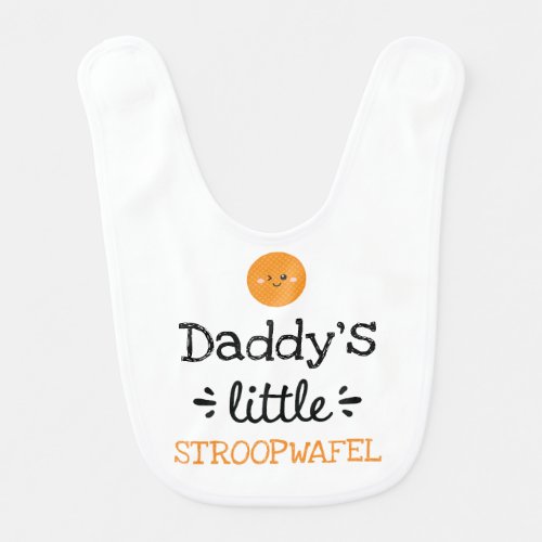 Any Texts Little Stroopwafel Baby Bib