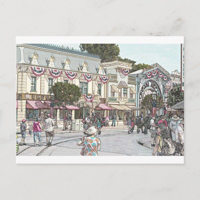 Any Town, USA Postcard (Front)