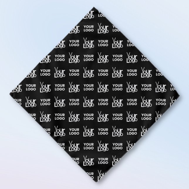 Any Two Logos or Images Repeating Pattern Bandana (Creator Uploaded)