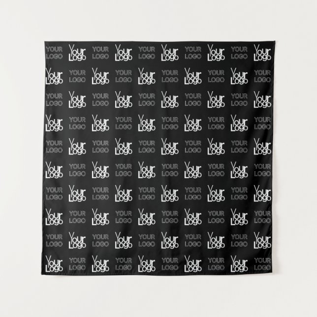 Any Two Logos or Images Repeating Pattern Tapestry (Front)