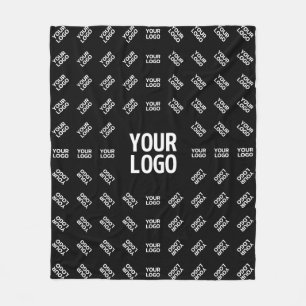 Any Uploaded Image Design or Logo Unique Patten Fleece Blanket