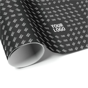 Any Uploaded Image Design or Logo Unique Patten Wrapping Paper