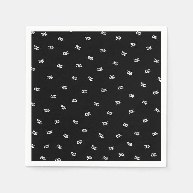 Any Uploaded Image, Design or Your Logo Randomized Napkins (Front)