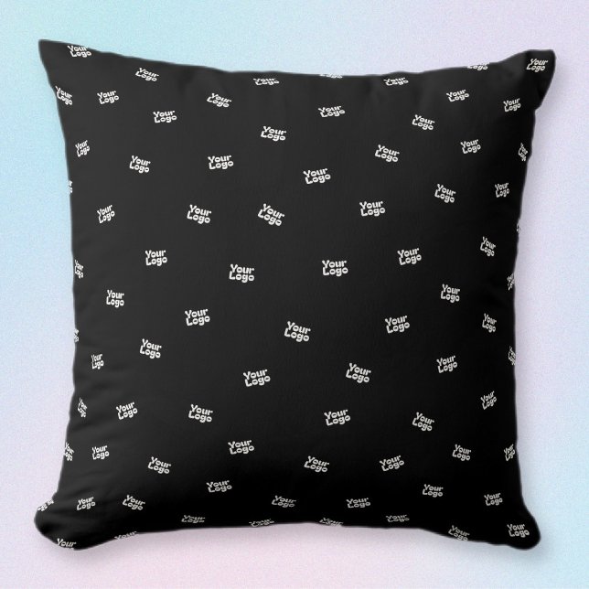 Any Uploaded Image, Design or Your Logo Randomized Throw Pillow (Creator Uploaded)