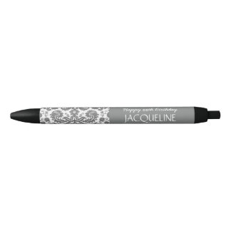 Any Year Birthday For Her Trendy Damask A22 Pen
