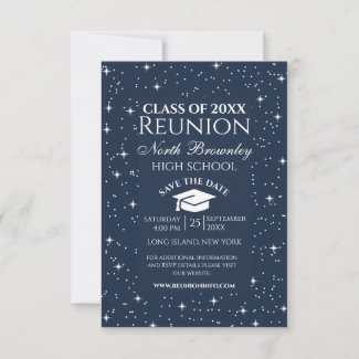 Any Year Class Reunion Design Invitation