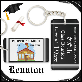 ANY YEAR COLORS, Class Reunion Gifts, Keepsake Keychain