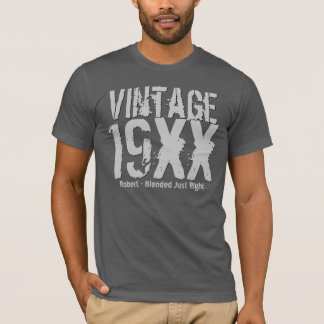 Any Year Custom Birthday Gift Best Vintage V07 T-Shirt