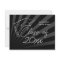 Any Year | Sleek Black Graduation Announcement