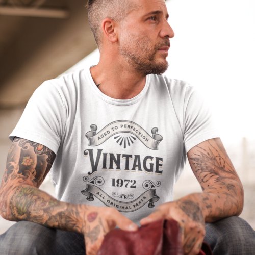 Any Year Vintage Birthday T_Shirt