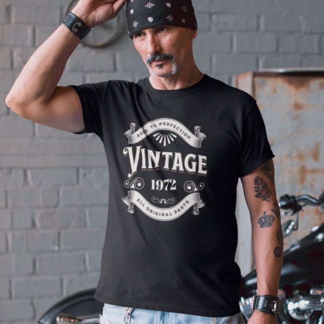 Any Year Vintage Birthday T-Shirt (Creator Uploaded)