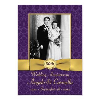 Any Year Wedding Anniversary Invite