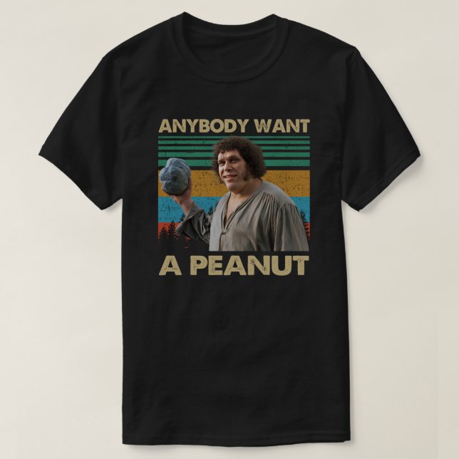 Anybody Want A Peanut T-Shirt (Design Front)