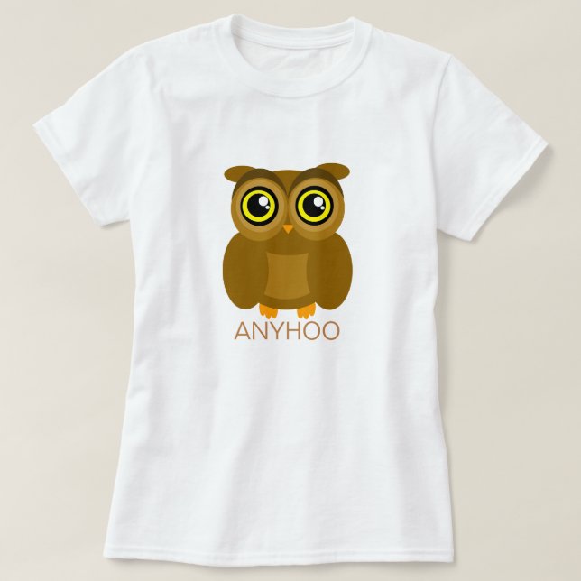 Anyhoo T-Shirt (Design Front)