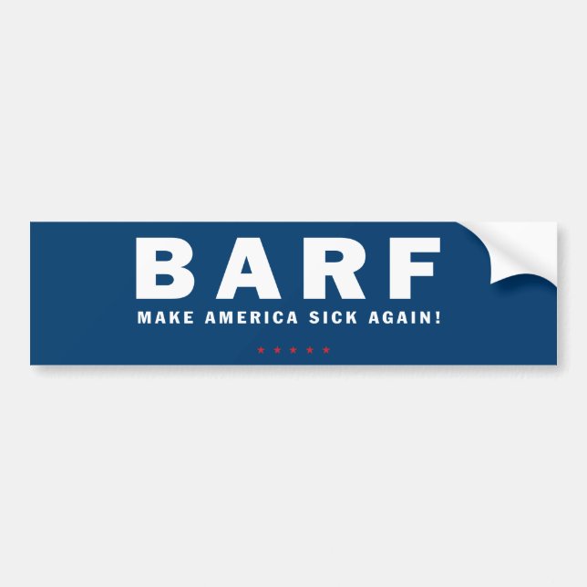 Anyone but Donald Trump for President Bumper Sticker (Front)