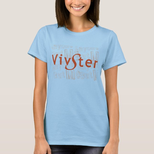 Anyone But Me Burnout Women's tshirt (Front)