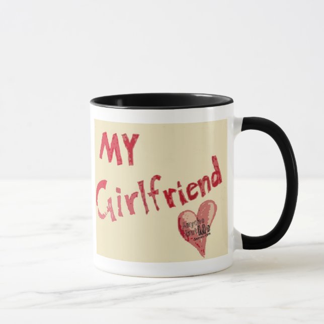Anyone But Me My Girlfriend - mug (Right)