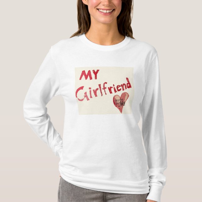 Anyone But Me My Girlfriend - tshirt (Front)