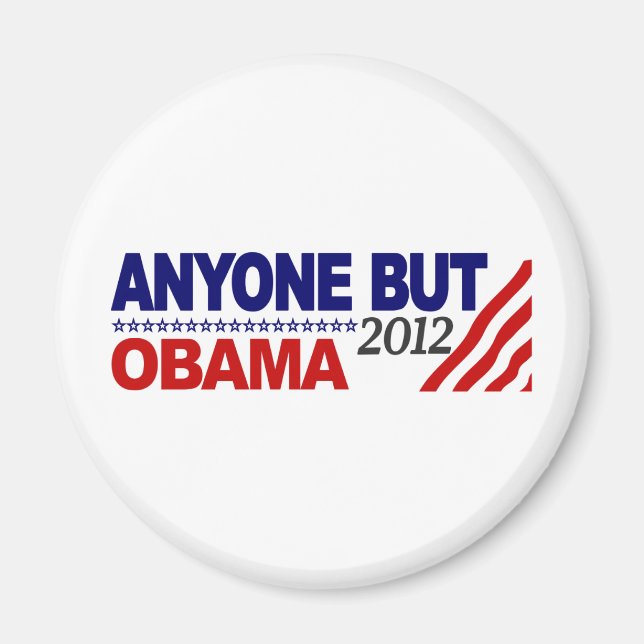 Anyone But Obama 2012 Magnet (Front)