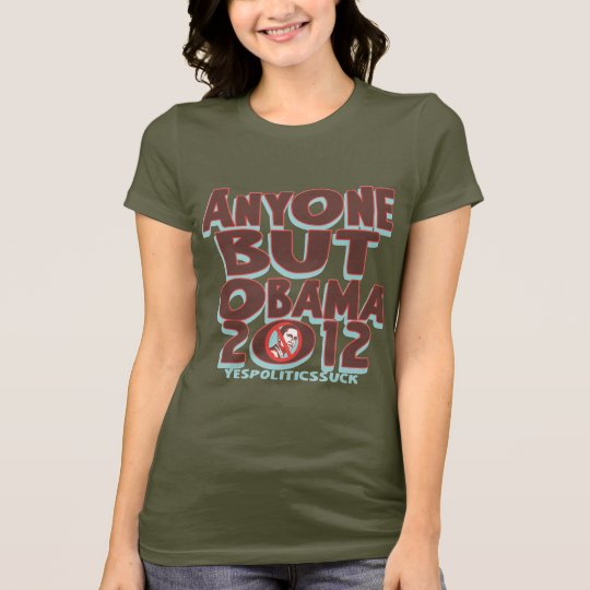 Anyone But Obama 2012 t-shirts and gear