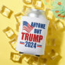 Anyone But Trump 2024 Funny Political Can Cooler