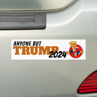 Anyone But Trump Bumper Sticker #1