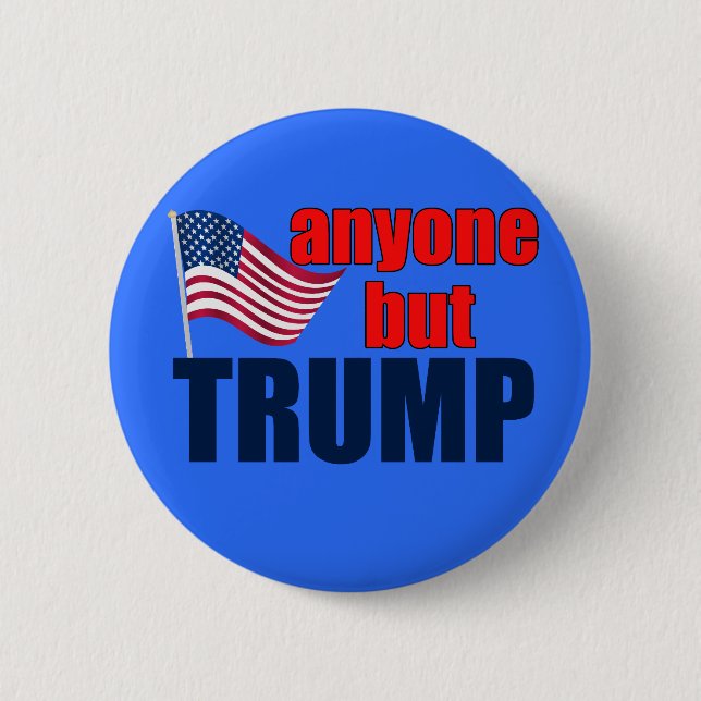 Anyone But Trump Button (Front)
