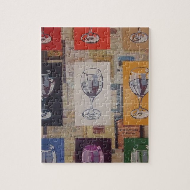 anyone for a glass jigsaw puzzle (Vertical)