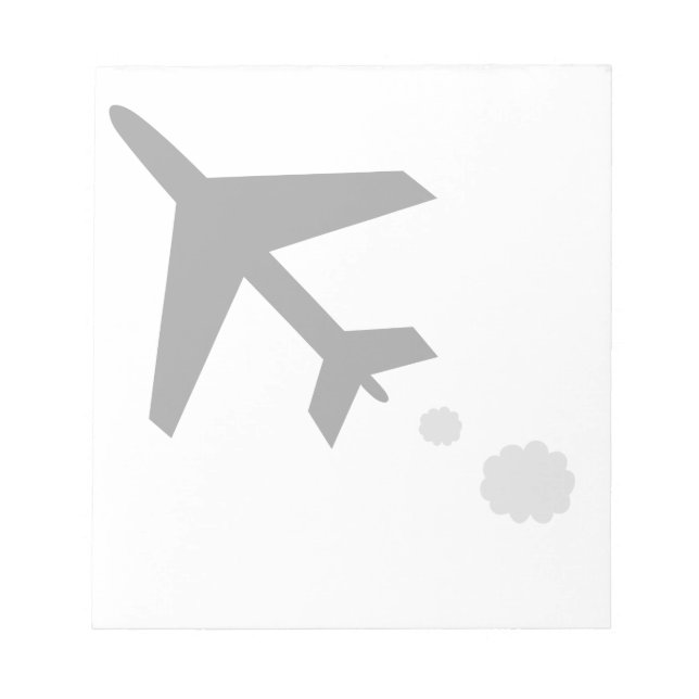 anything airplane; plane notepad (Front)