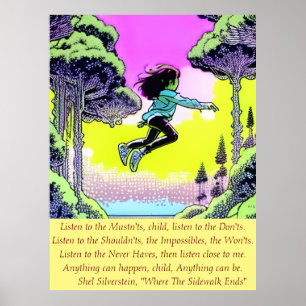 Anything can happen, child, Anything can be Poster