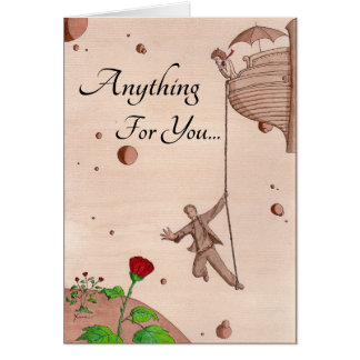 Anything For You - Reaching For Rose - On Rope Cards